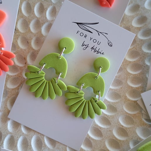 Sale mimi dangles - lime