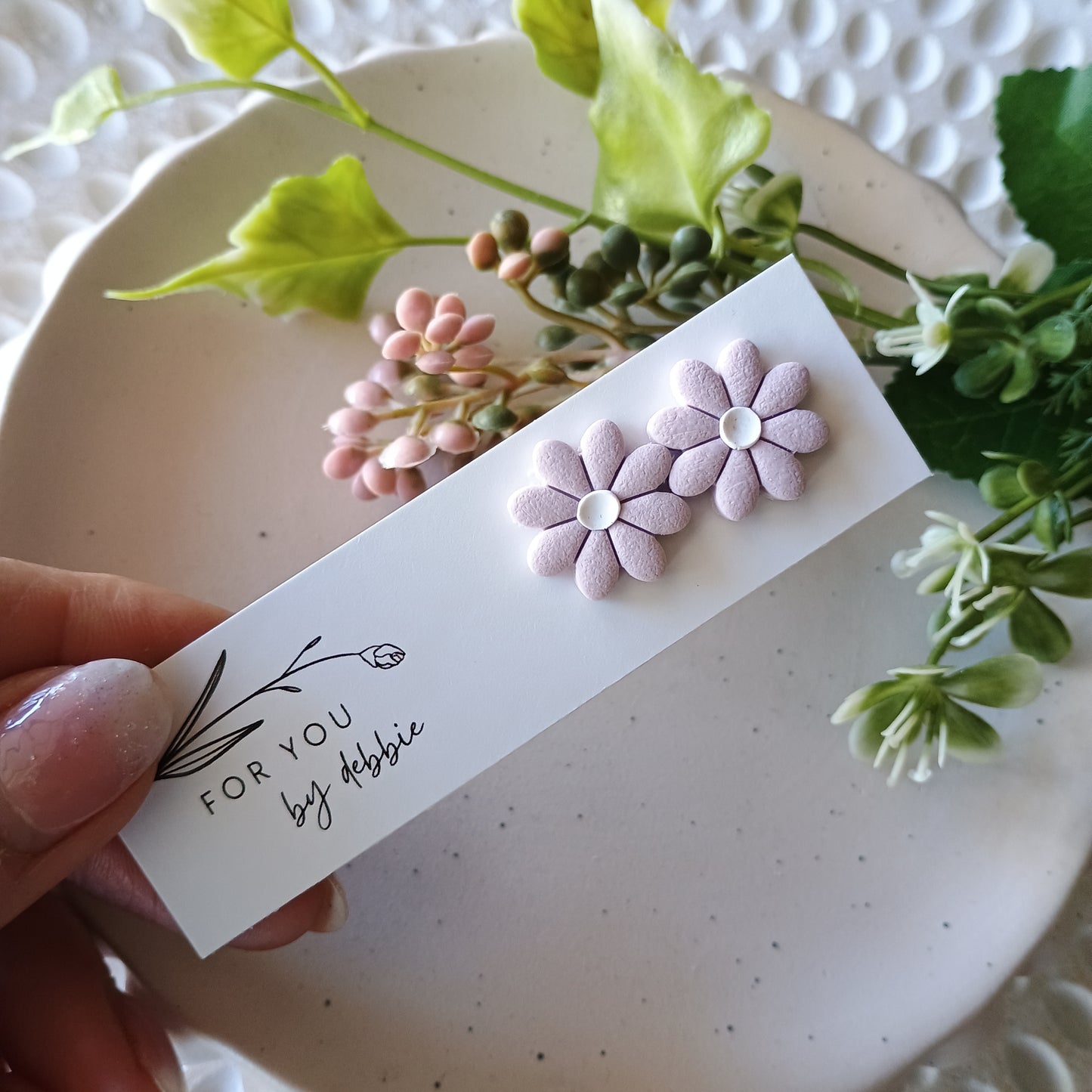 Flora studs - spring assortment