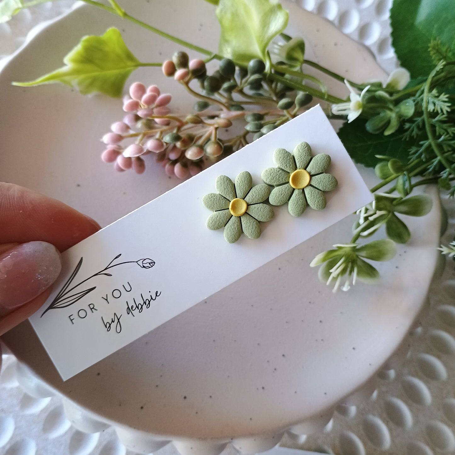 Flora studs - spring assortment