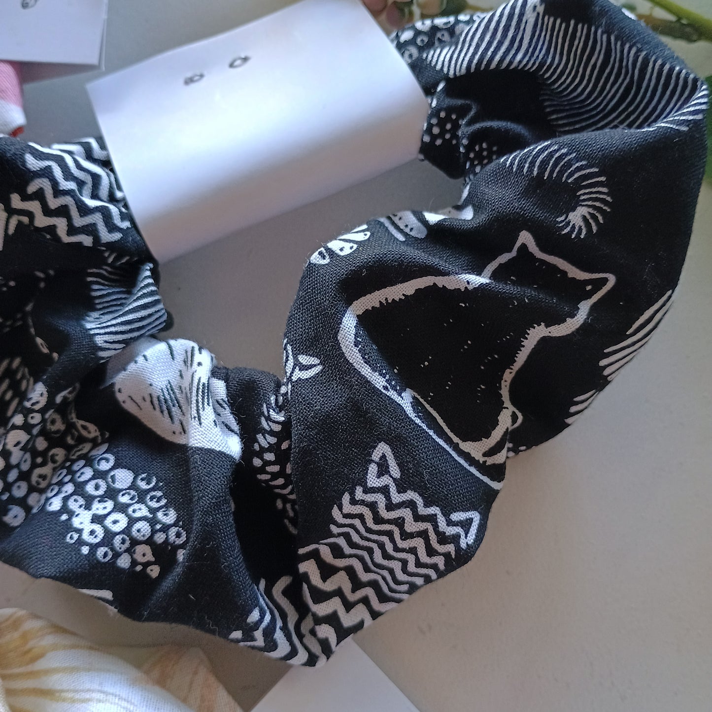 Hair scrunchies- assorted colours