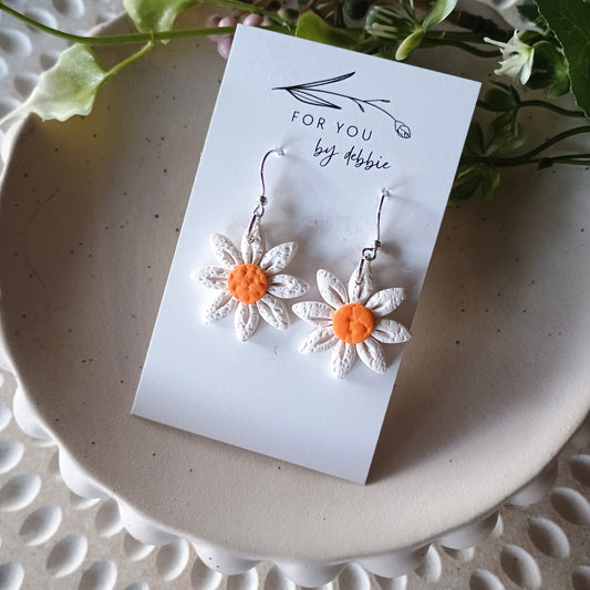 Sale Elle dangles - white and orange
