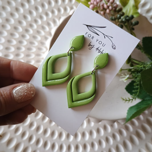 Nikki dangles- green