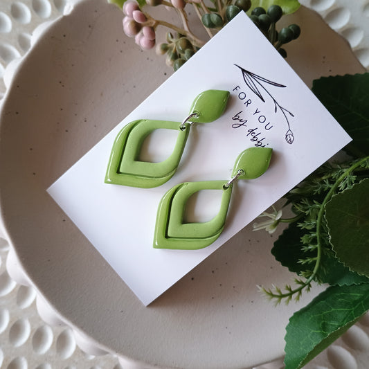 Nikki dangles- green