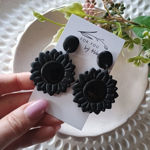 Zali dangles- black