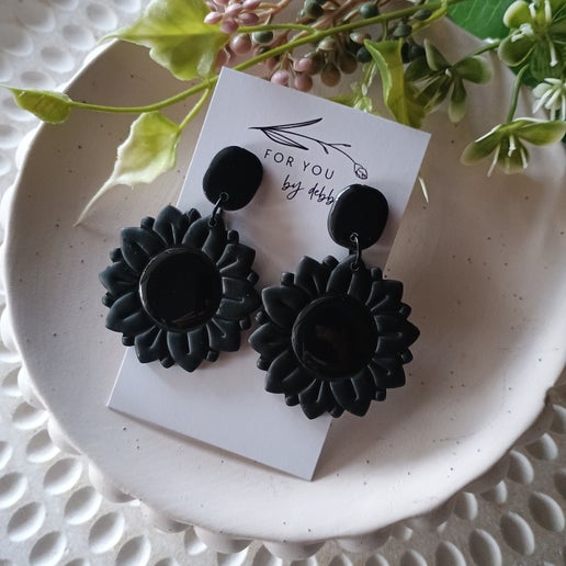 Zali dangles- black