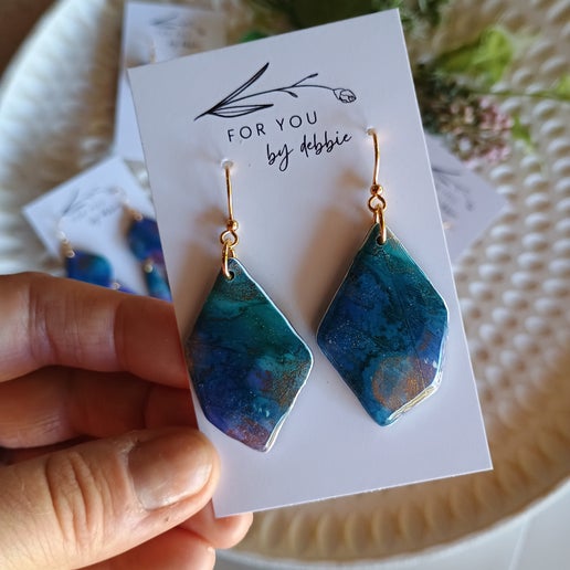 Marissa dangles- Blue galaxy
