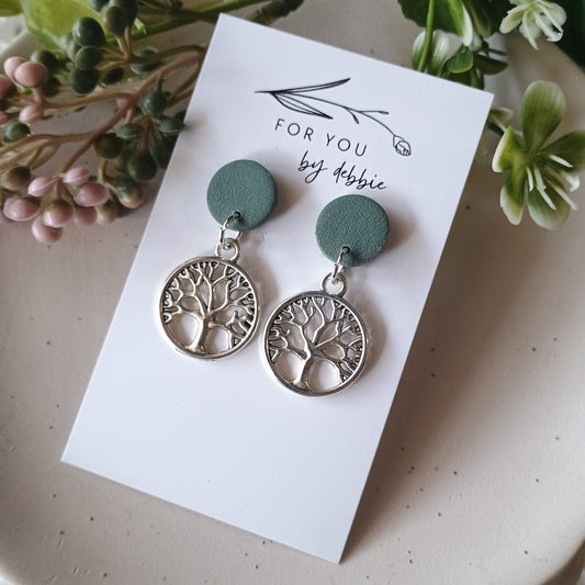 Sale dangles- green tree of life