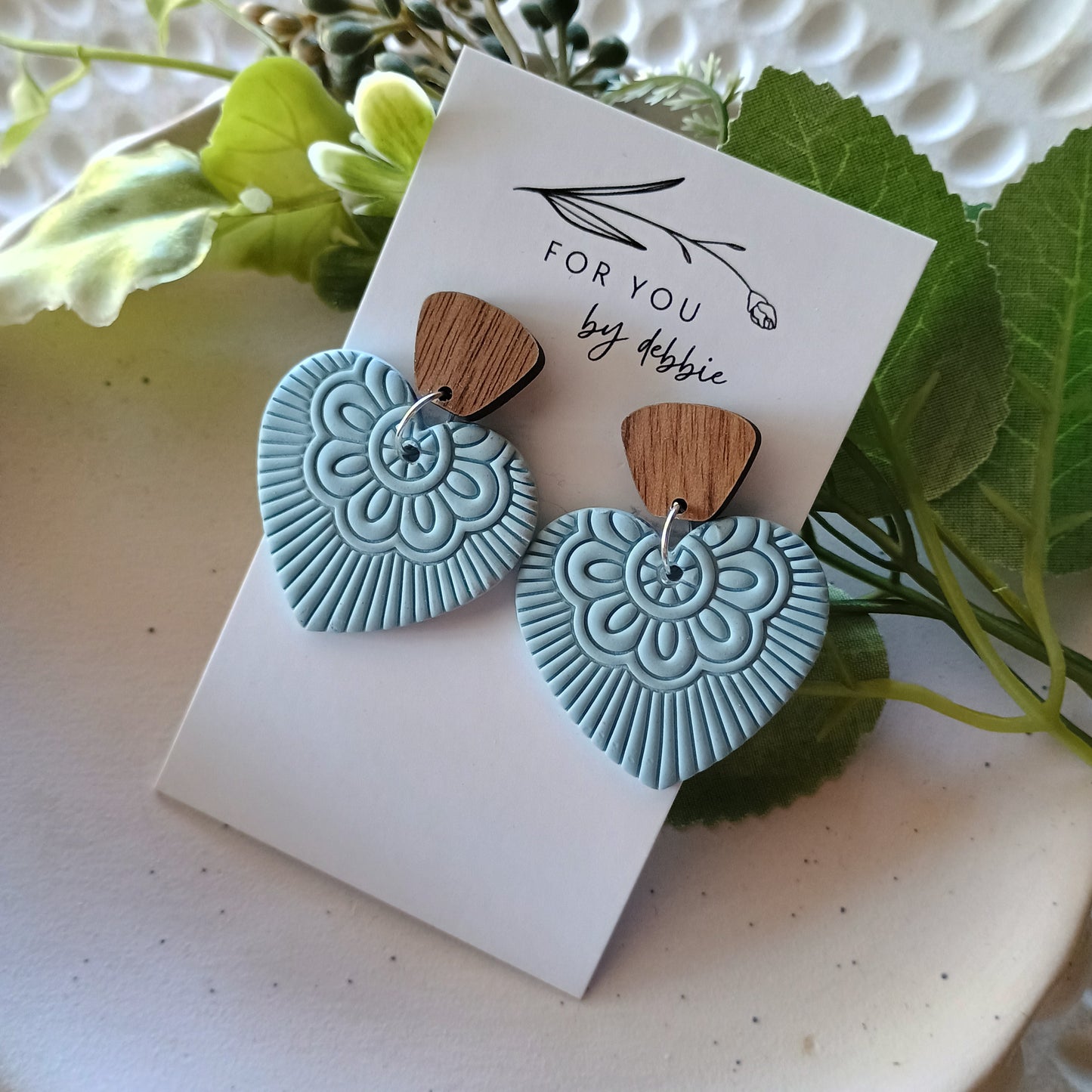 Missy dangles -blue