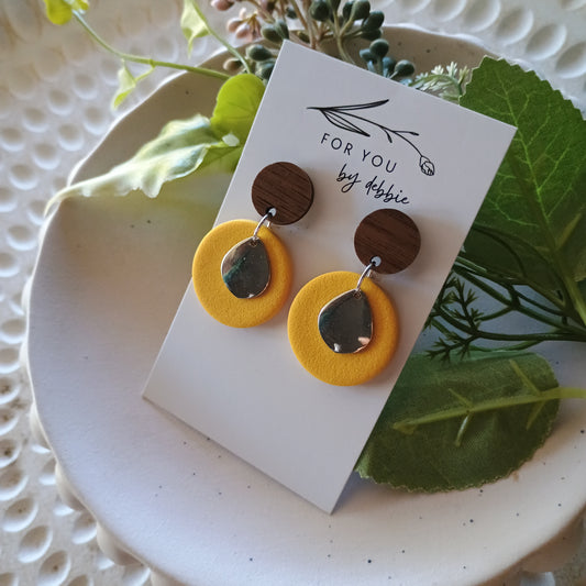 Mimi dangle- yellow