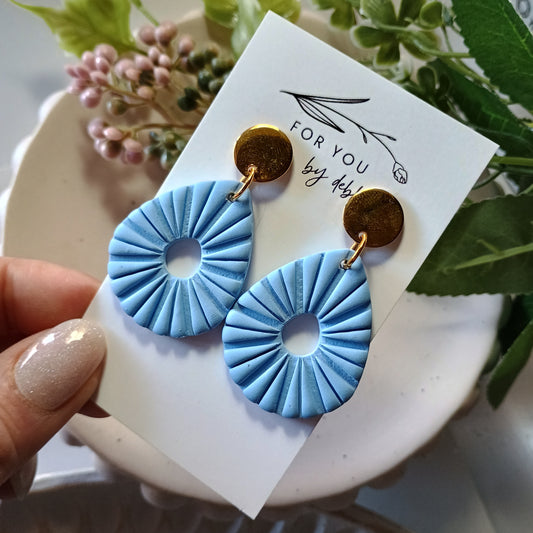 Karla dangles- blue
