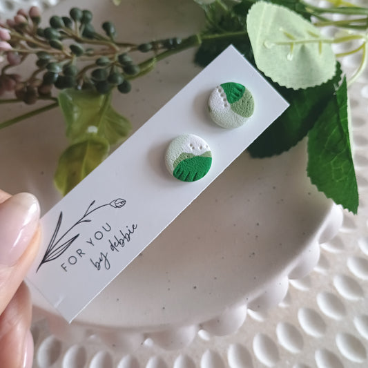 Large studs - greens