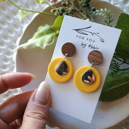 Mimi dangle- yellow