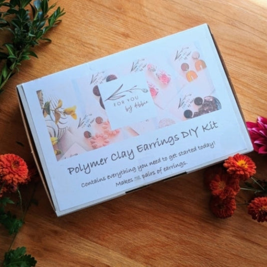 DIY polymer clay earring kit - make your own 10 earrings!