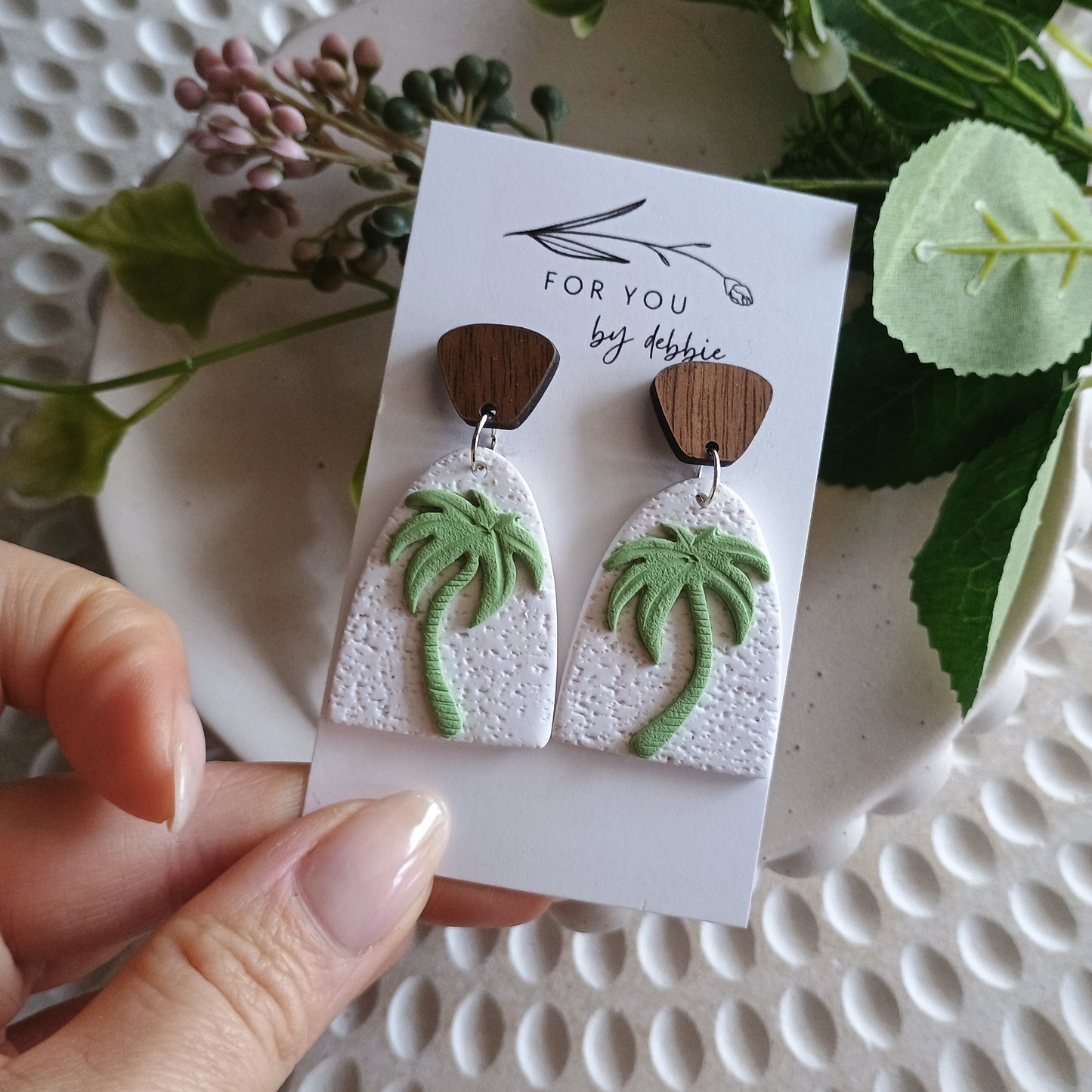 Danae dangles -palm tree