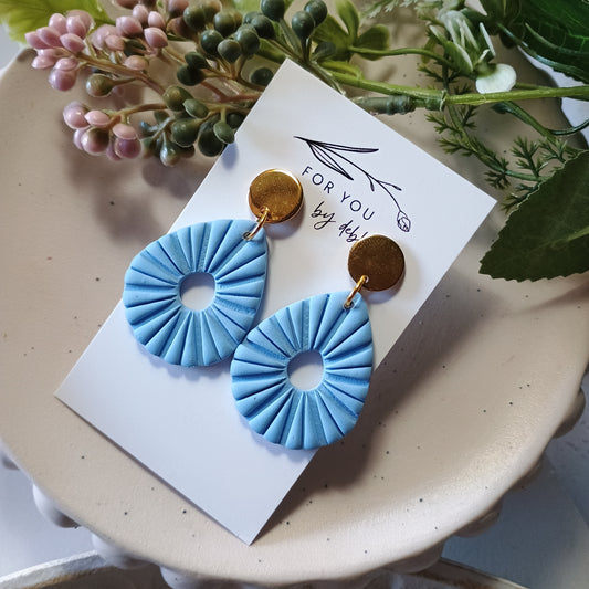 Karla dangles- blue